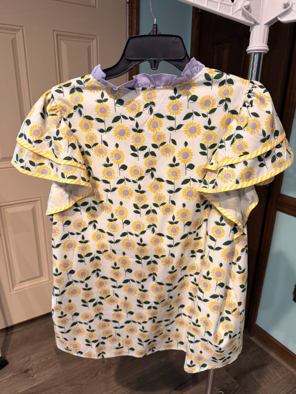 Sunflower Ruffle Top - Picture 2 of 3